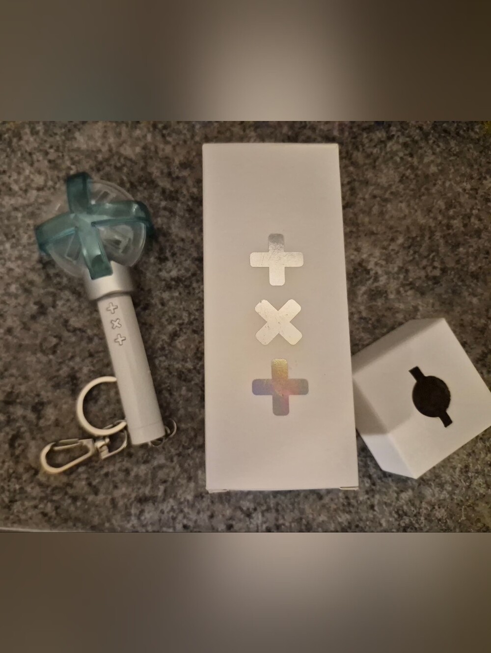 K-Pop TXT Light Stick Keychain